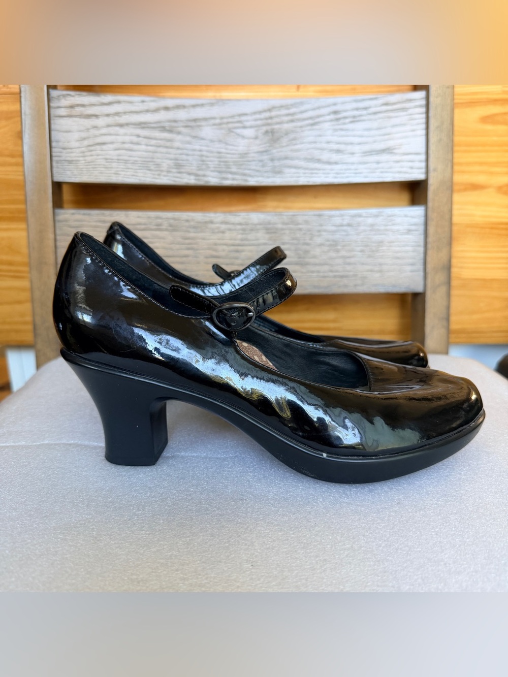 Dansko black Mary Jane pumps size 38